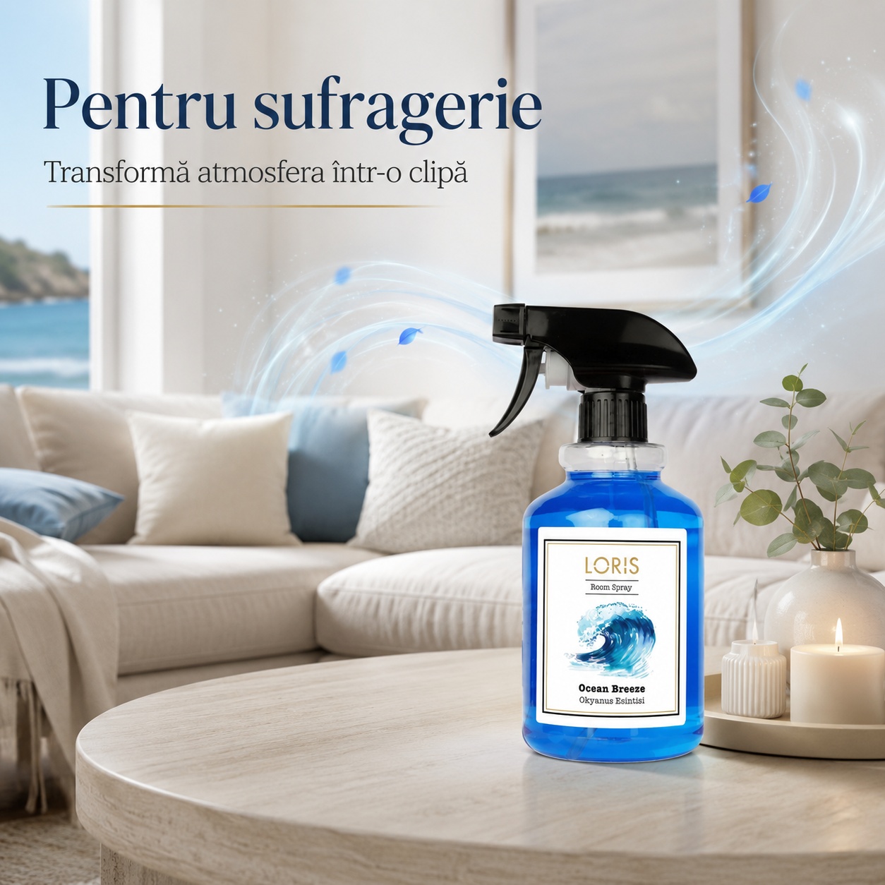 Loris Pafum Ocean Breeze parfum ambiental fresh pentru sufragerie și dormitor