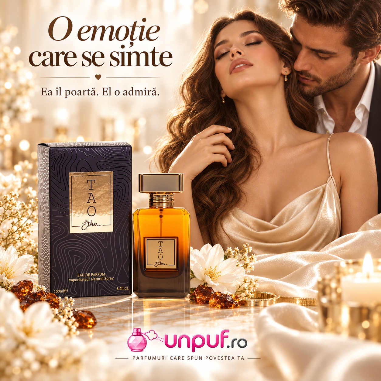 TAO Ether x Marhaba parfum elegant și seducător, potrivit pentru o prezență memorabilă