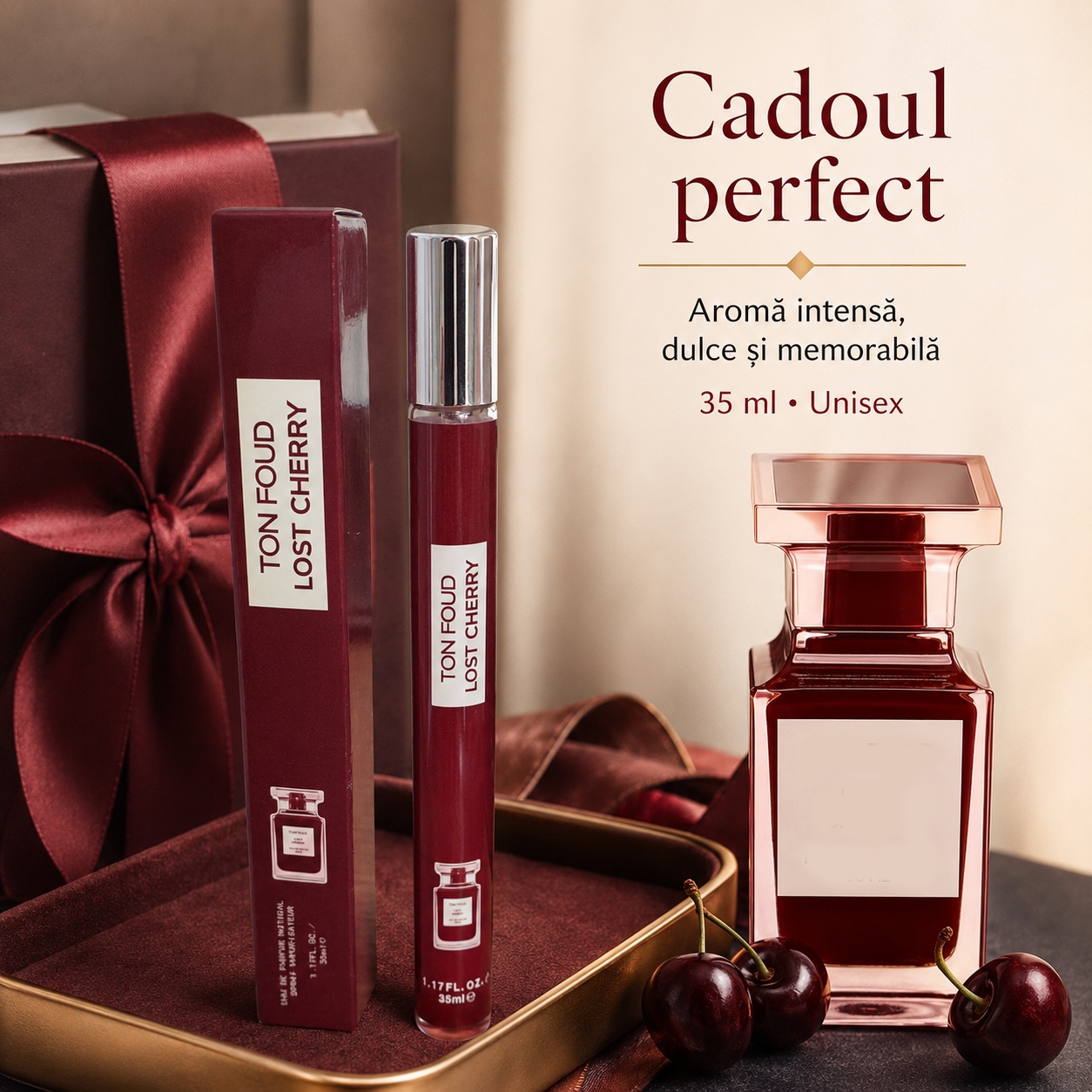 Ton Foud Lost Cherry 35 ml cadoul perfect, aromă intensă dulce și memorabilă