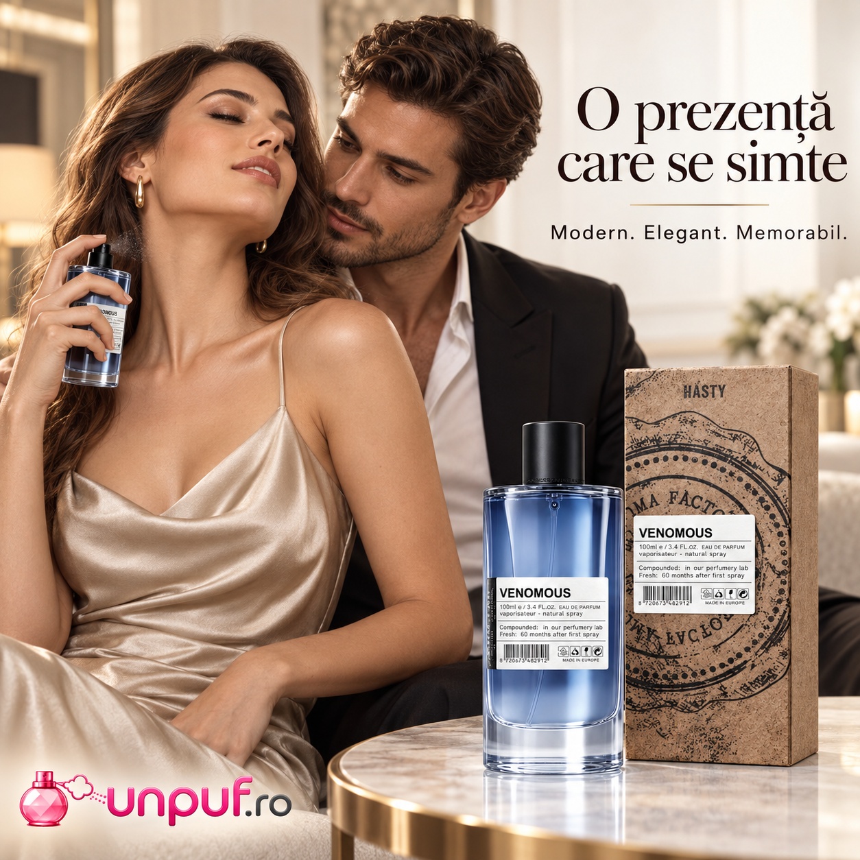 Venomous Aro-Fac parfum de damă elegant pentru întâlniri și momente speciale