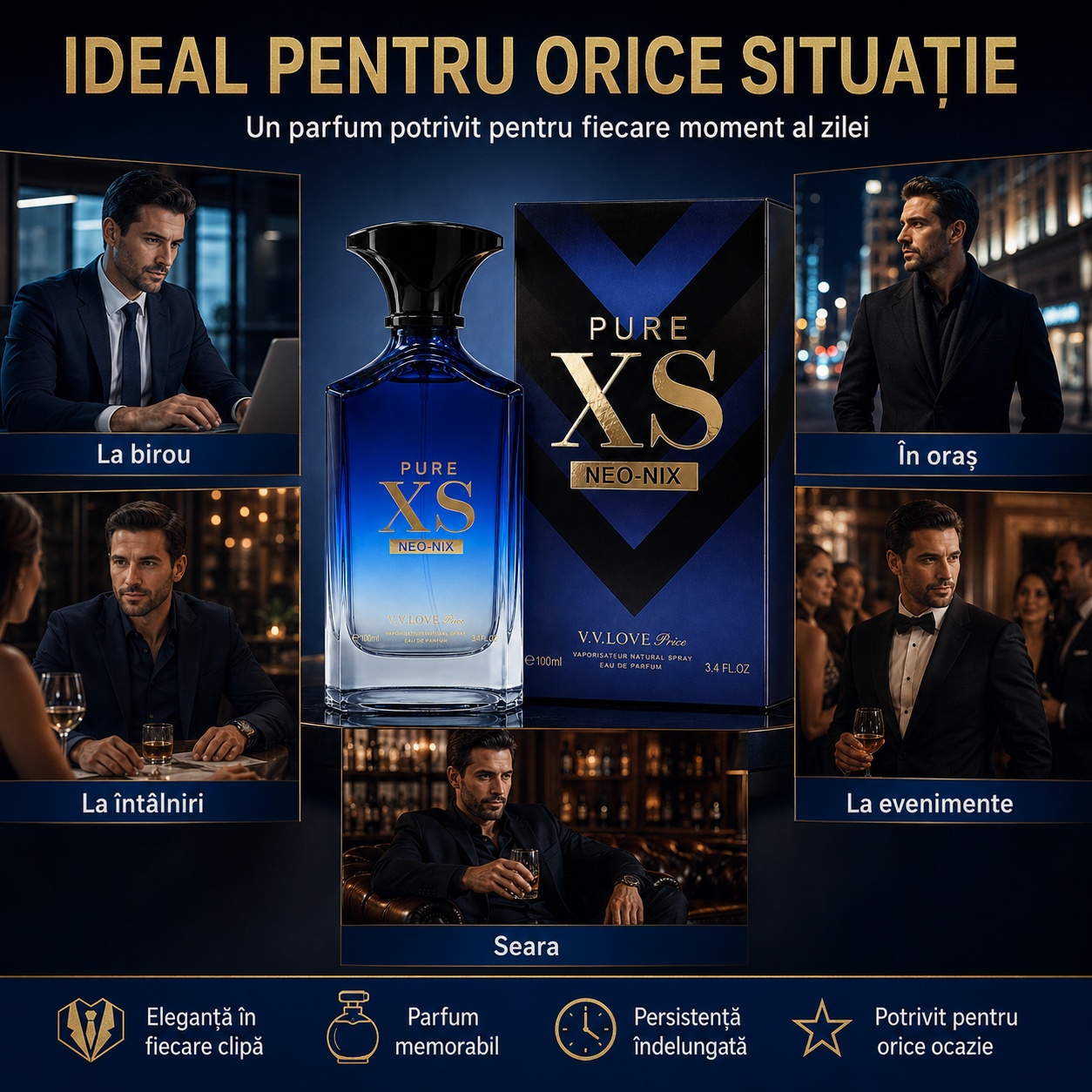 VV Love Pure XS Neo Nix parfum bărbați potrivit pentru orice situație