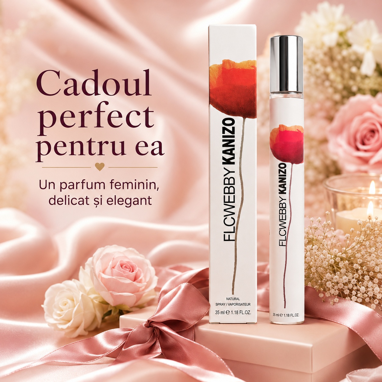 FLCWEBBY Kanizo 35 ml cadoul perfect pentru ea parfum feminin delicat și elegant