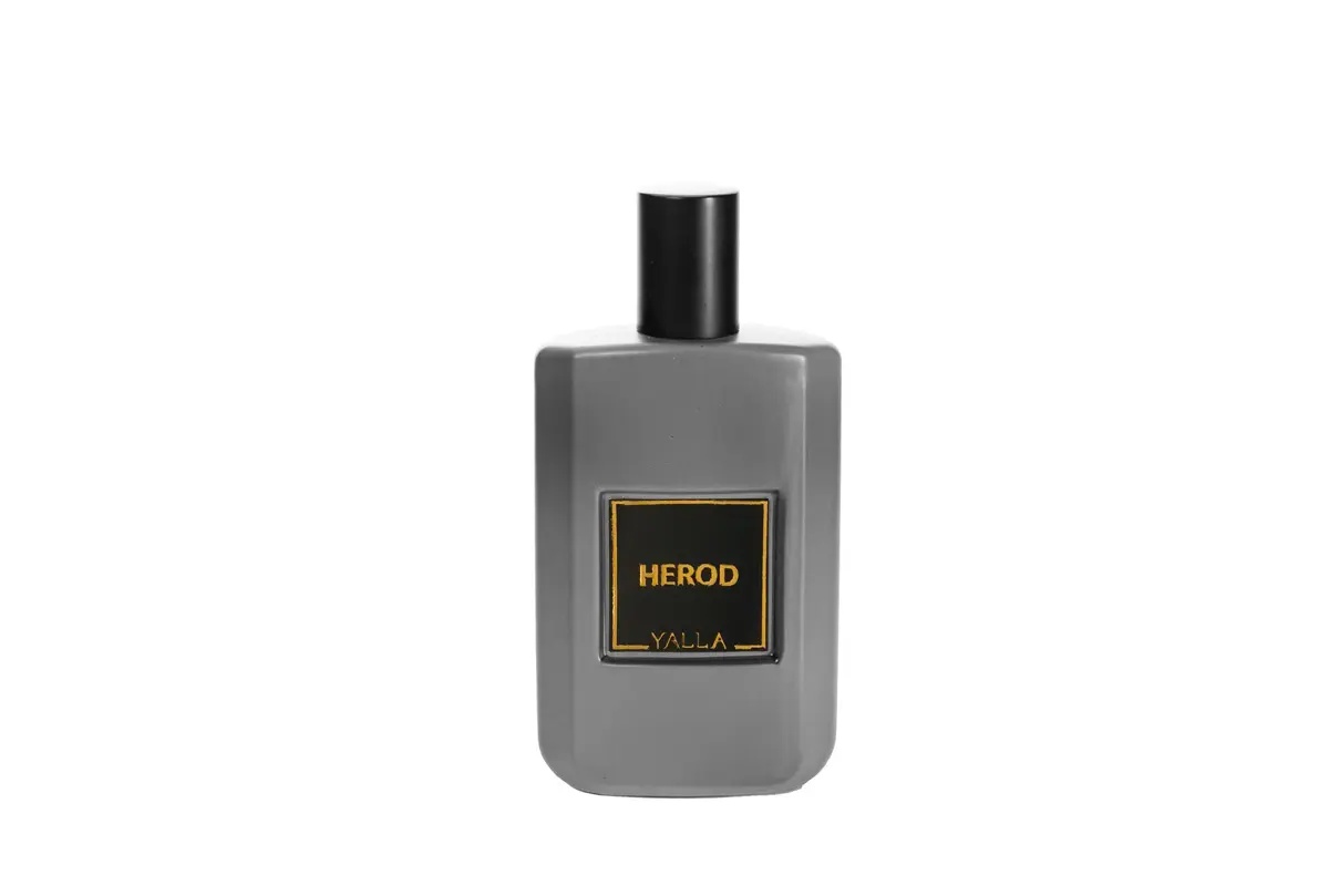 Flacon Herod Yalla Eau de Parfum 50 ml pe fundal alb