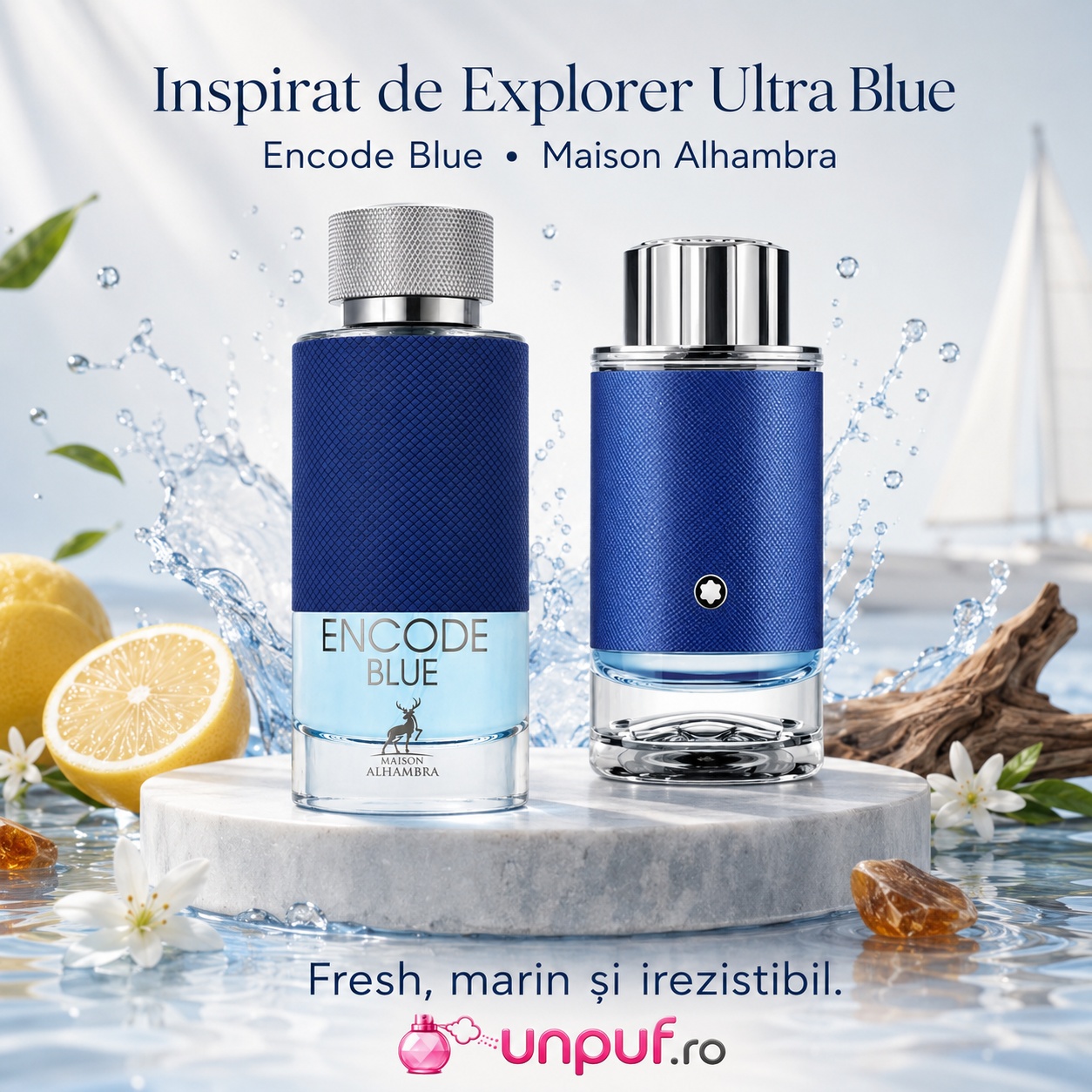 Alhambra Encode Blue Maison Alhambra inspirat din Explorer Ultra Blue