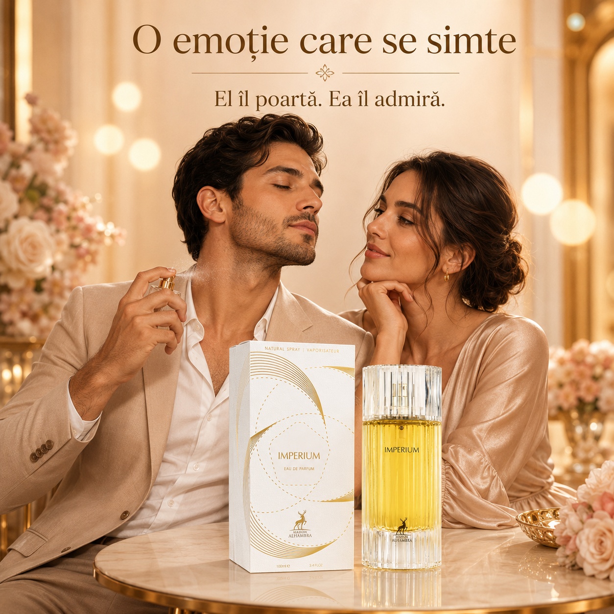Alhambra Imperium parfum unisex elegant pentru &icirc;nt&acirc;lniri și momente speciale