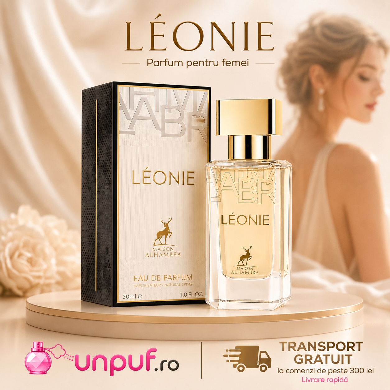 Cadou premium Alhambra Leonie pentru ea, mamă, prietenă, soră, colegă sau iubită