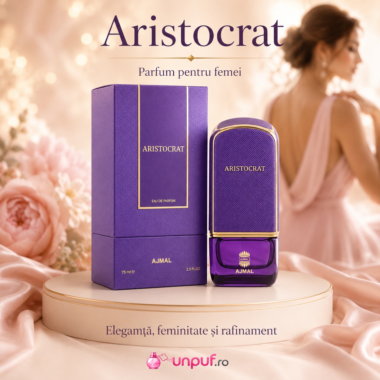 Ajmal Aristocrat Her parfum pentru femei, eleganță feminitate și rafinament