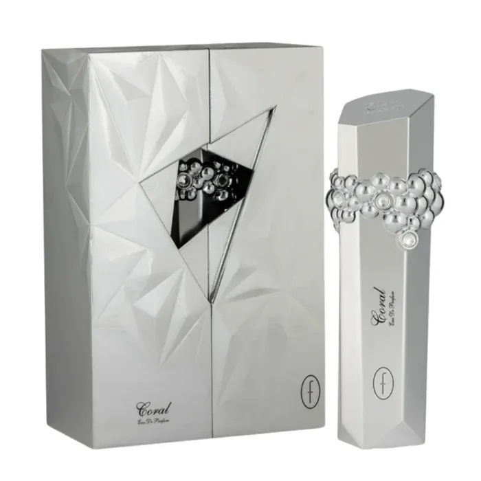 Imagine produs Flavia Coral 100 ml cu flacon și cutie pe fundal alb
