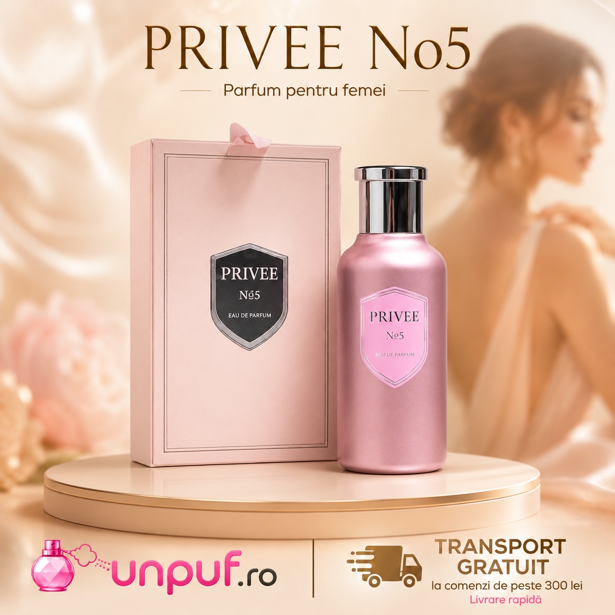 Flavia Privee No5 parfum arabesc disponibil pe unpuf.ro cu transport gratuit peste 300 lei