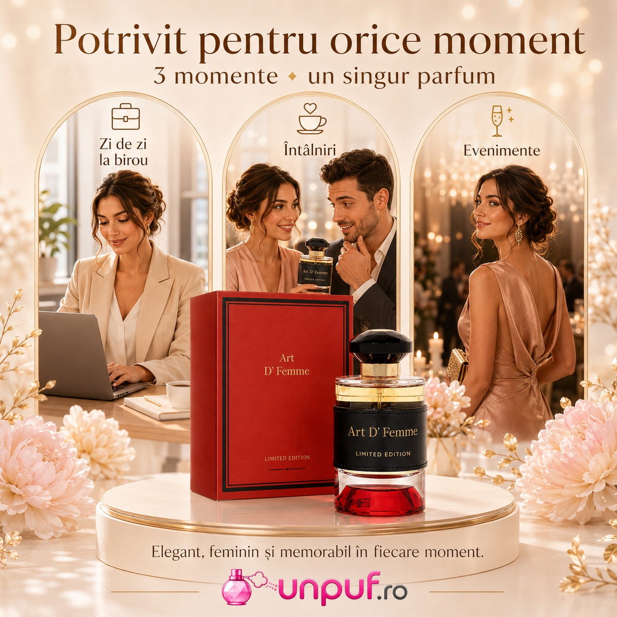 Le Vogue Art D Femme potrivit pentru zi de zi la birou, întâlniri și evenimente speciale