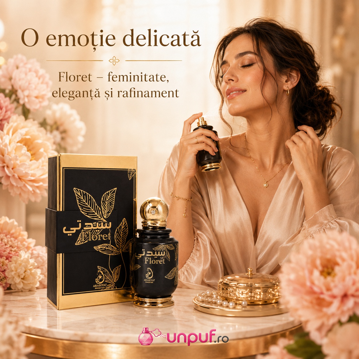 My Perfumes Floret parfum feminin, elegant și rafinat, aromă florală delicată pentru momente speciale