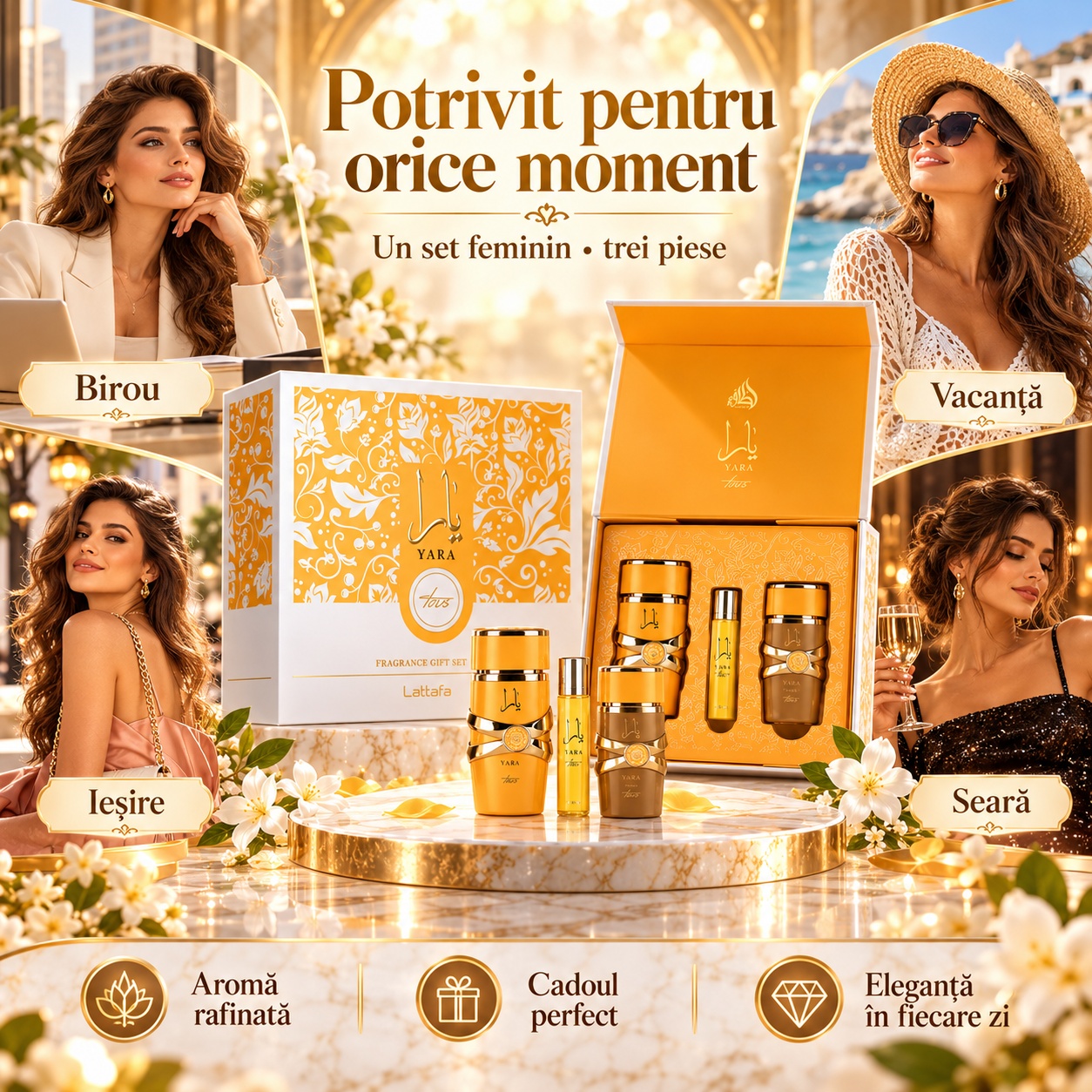 Lattafa Yara Tous potrivit pentru birou vacanță ieșire și seară