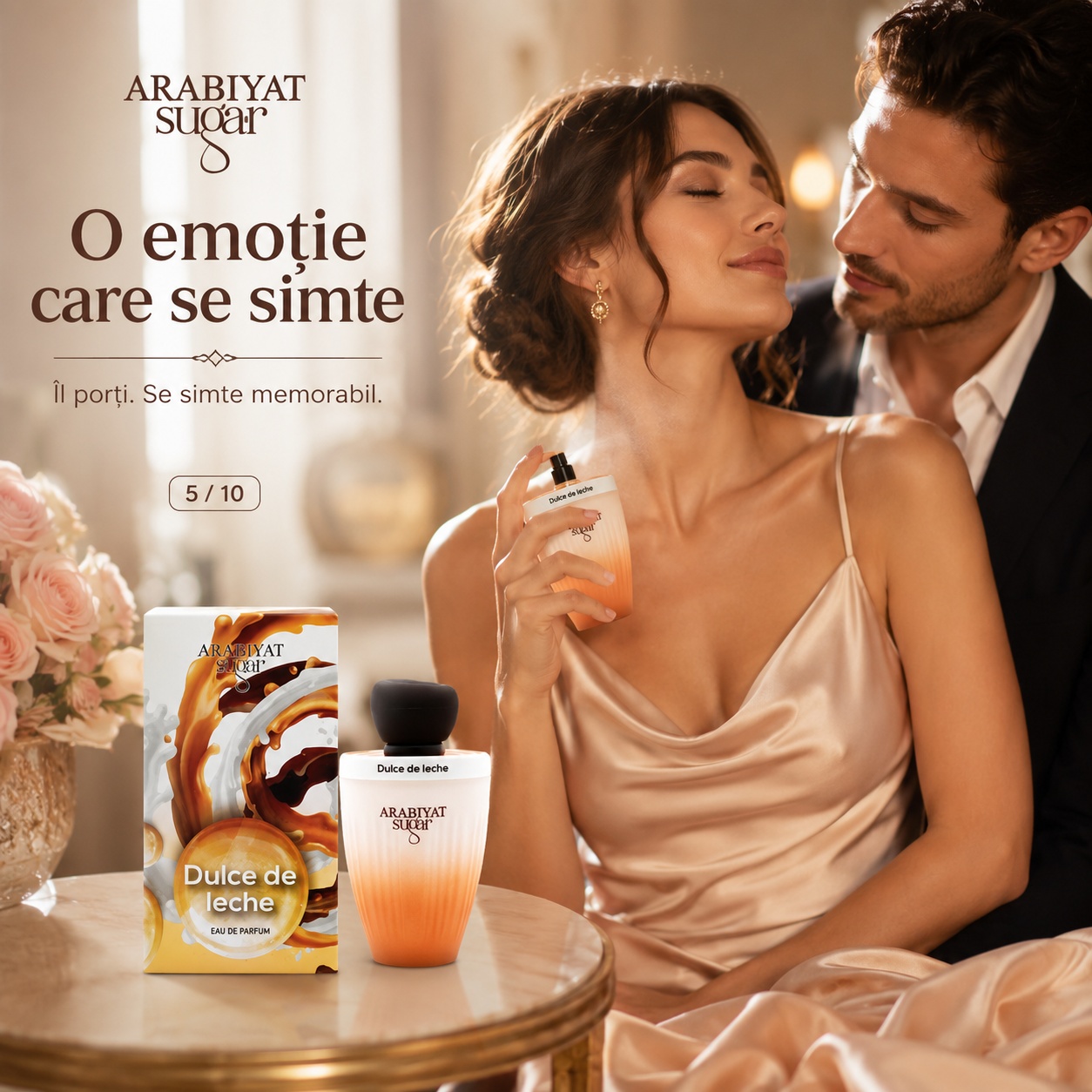 Arabiyat Sugar Dulce De Leche parfum gurmand, cremos și memorabil pentru momente romantice