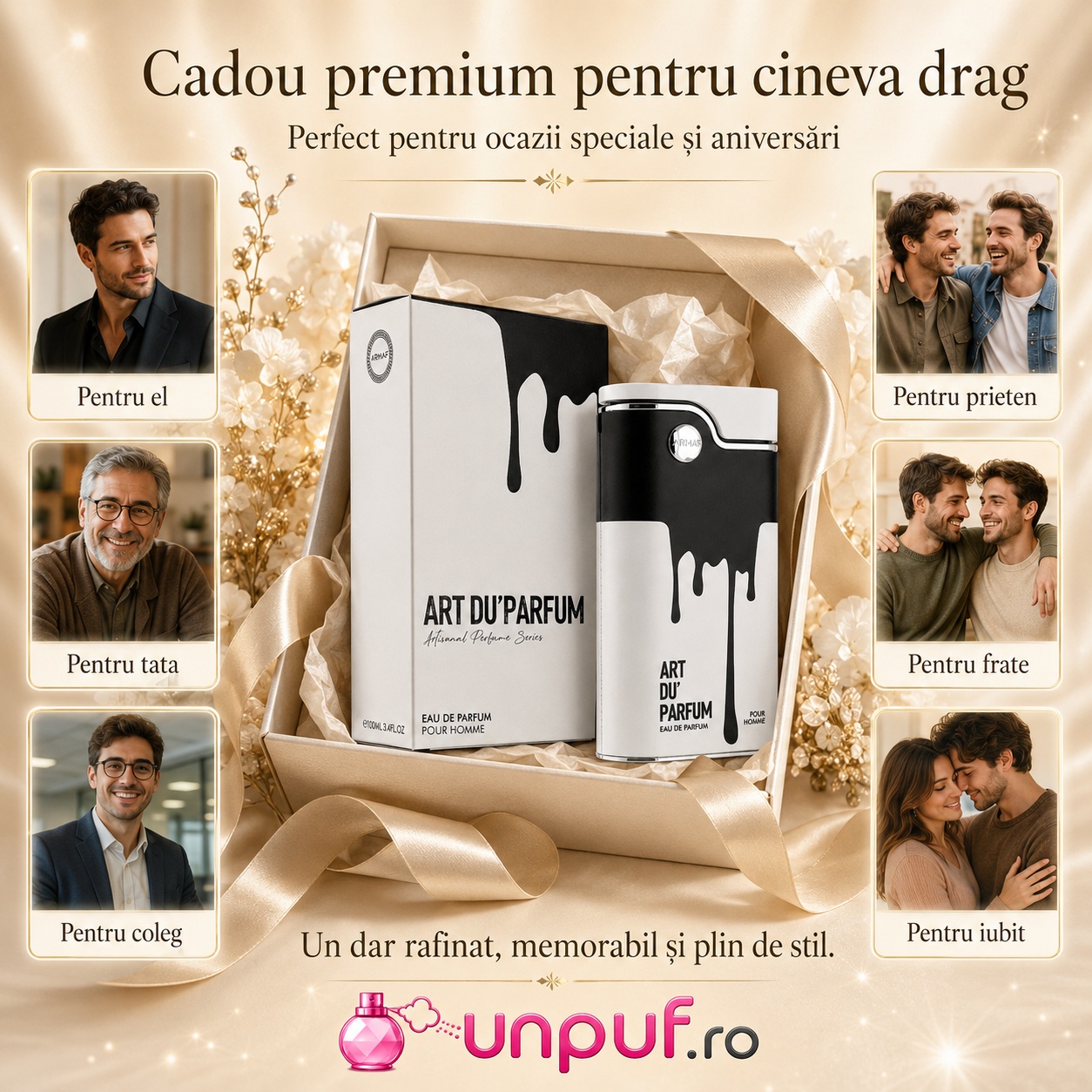Armaf Art Du&rsquo;Parfum cadou premium pentru el, tată, prieten, frate, coleg sau iubit