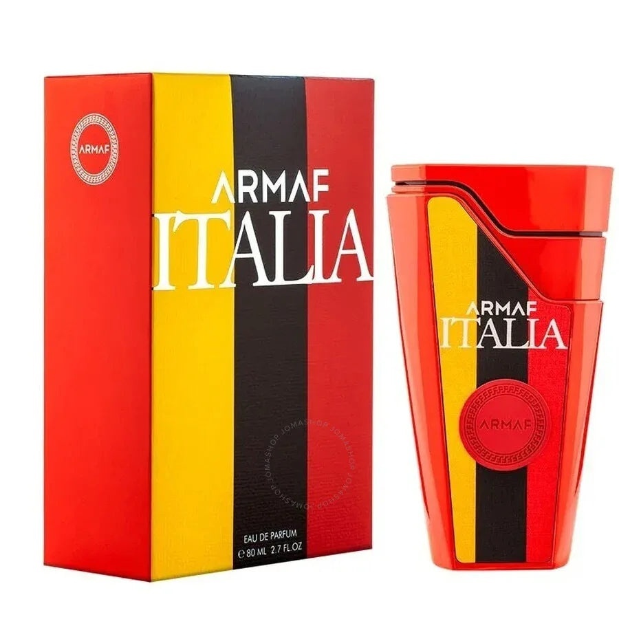 Cutie originală Armaf Italia 80 ml și flacon roșu parfum de damă