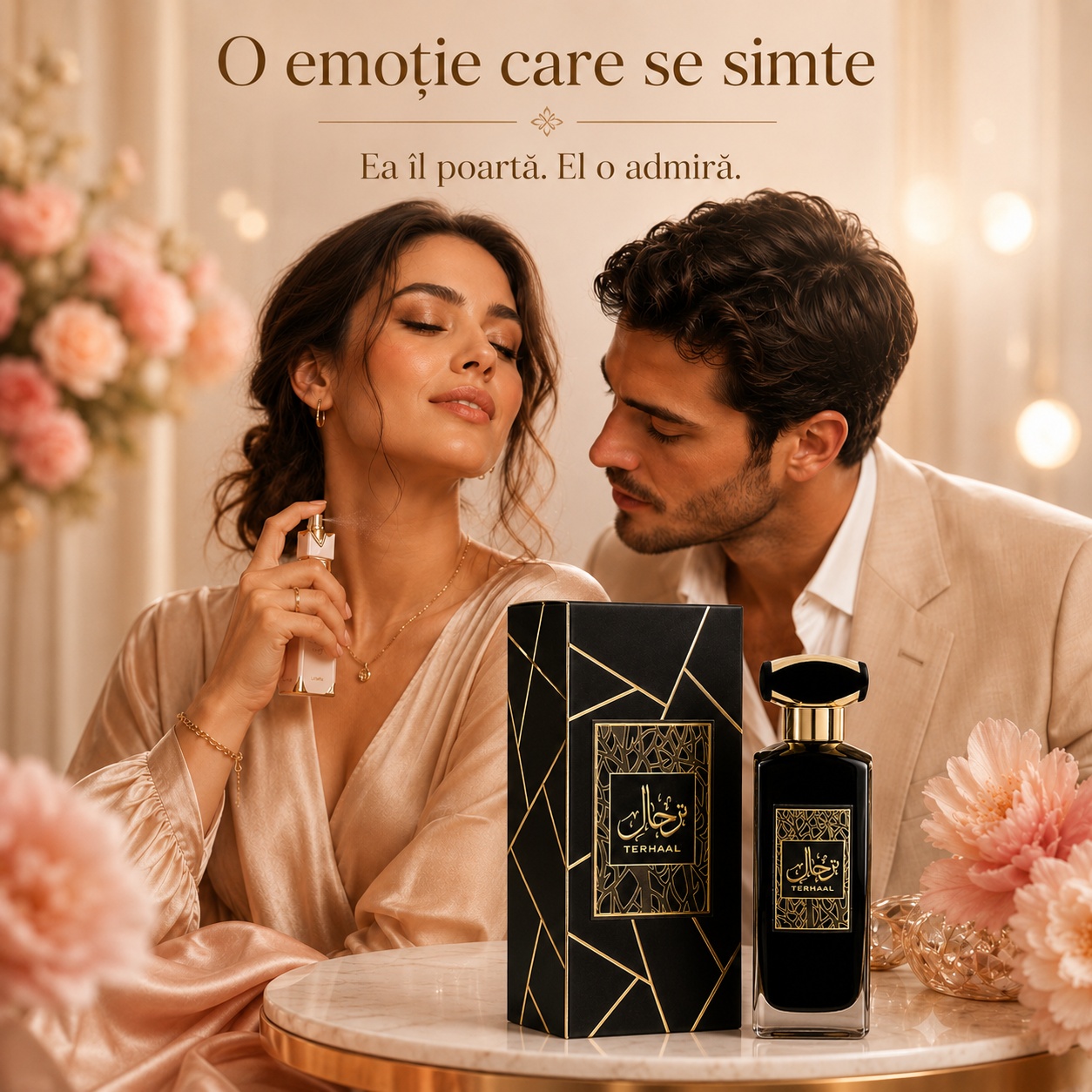 Asdaaf Terhaal parfum unisex elegant, potrivit pentru momente romantice și apariții rafinate