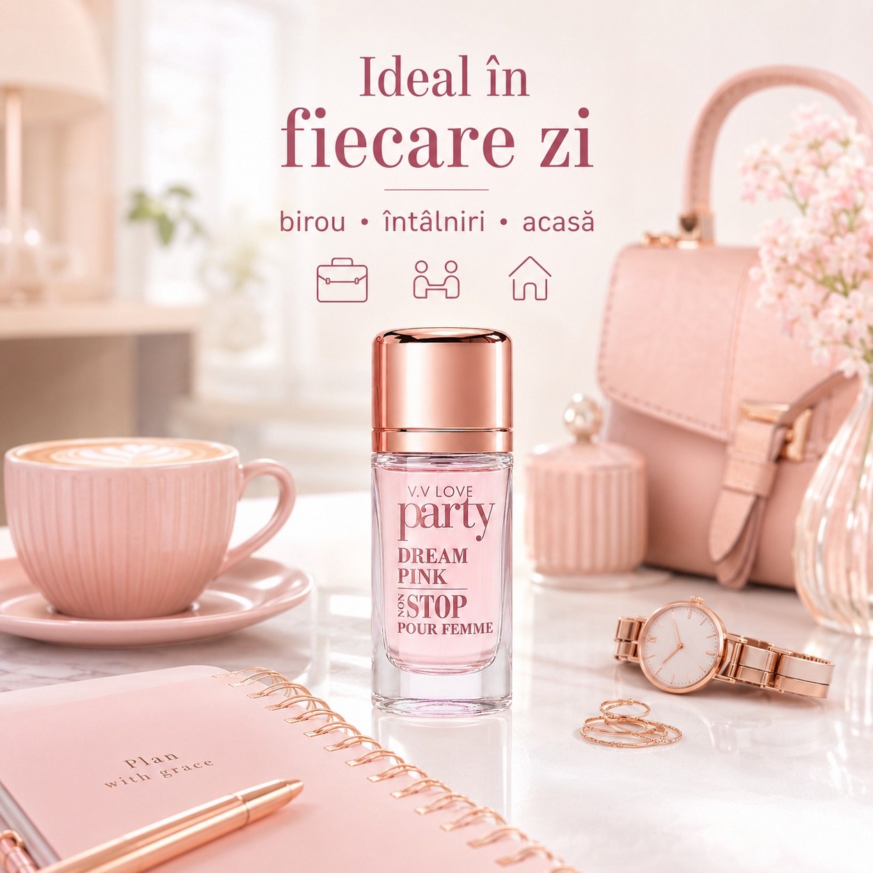 V.V. Love Party Dream Pink Non Stop ideal &icirc;n fiecare zi