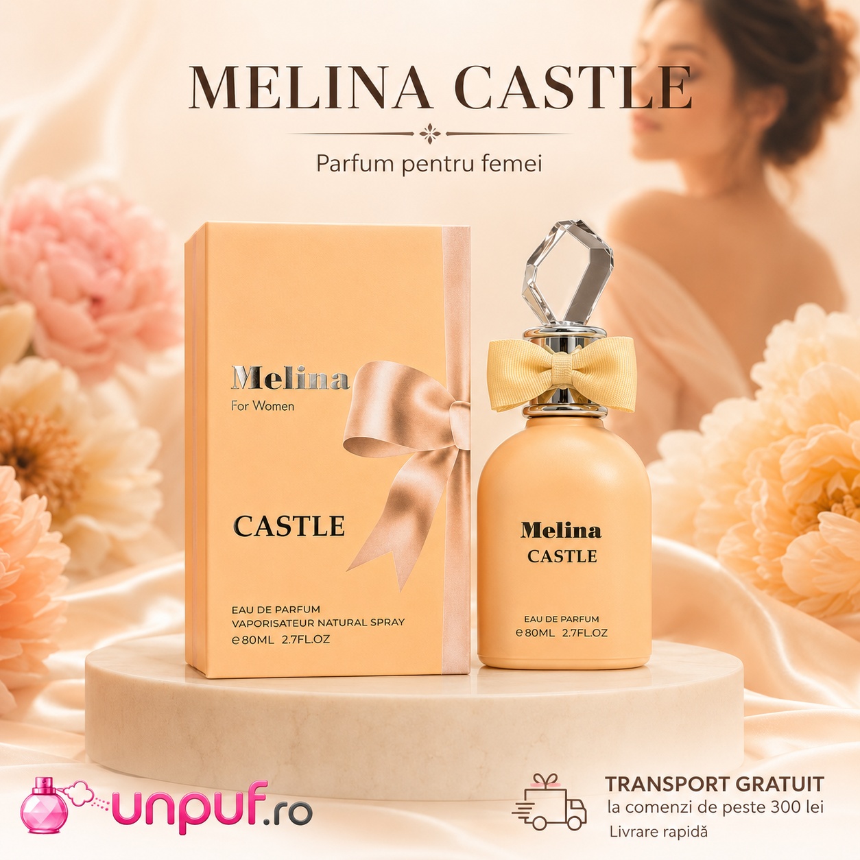 Emper Melina Castle parfum de damă floral, delicat, luminos și persistent