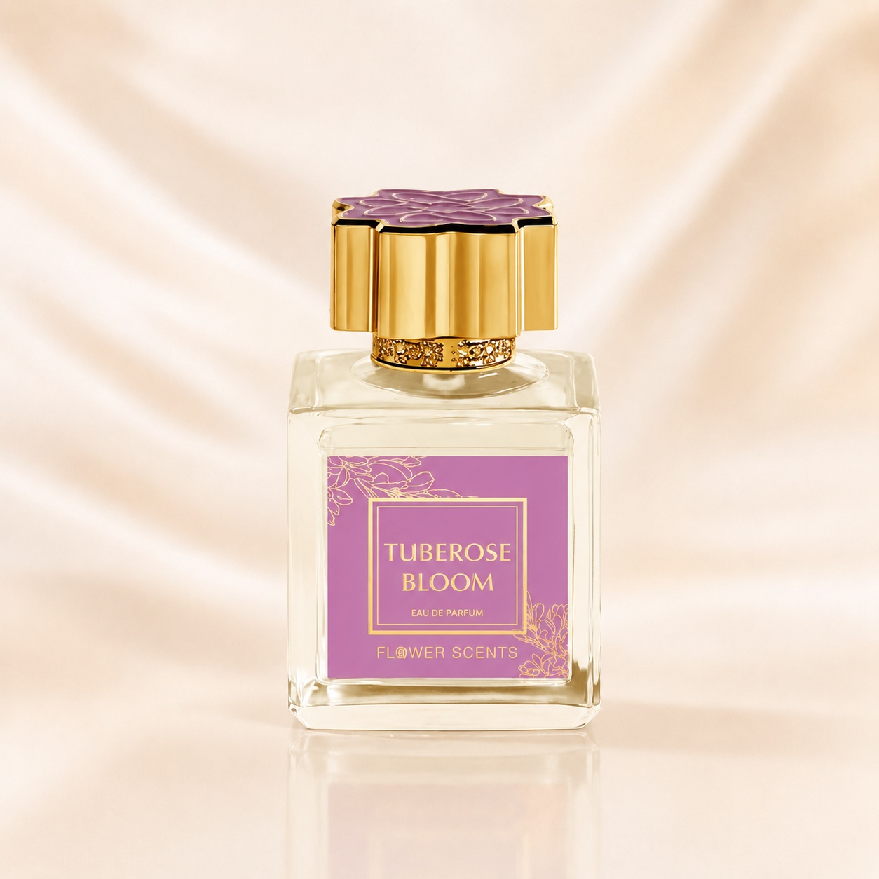 Sticlă parfum Tuberose Bloom Flower Scents, parfum arabesc floral pentru femei