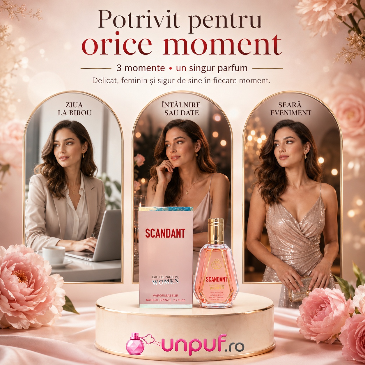Fragrance World Scandant Belle Celine potrivit pentru zi de zi, birou, întâlniri și seară