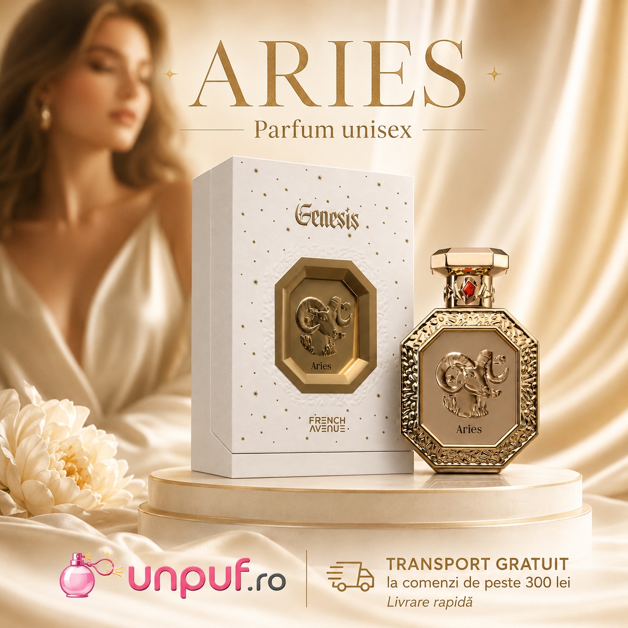 Genesis Aries French Avenue parfum arăbesc unisex premium, elegant și rafinat