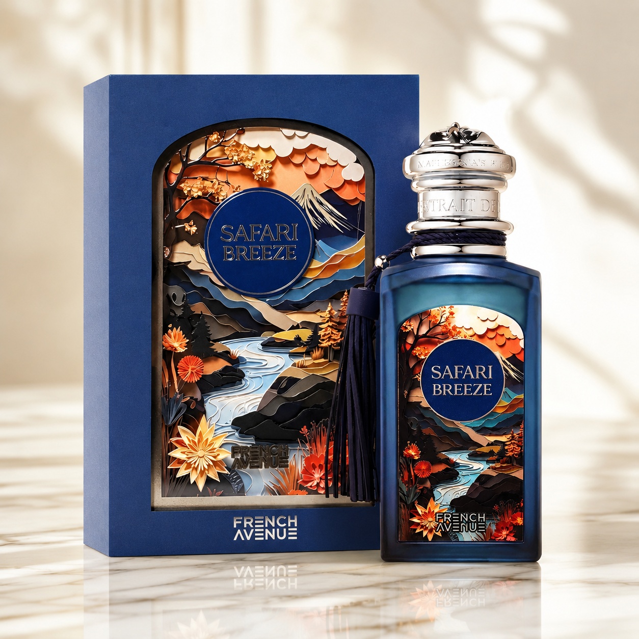 Parfum Arăbesc Unisex Safari Breeze French Avenue 100 ml Apă de Parfum inspirat de Tales From Zanzibar