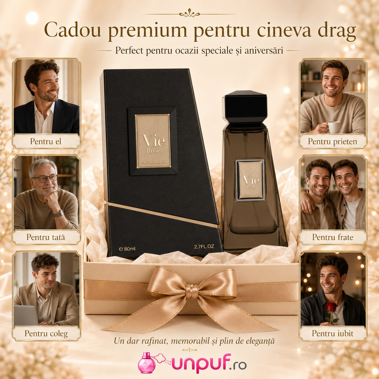 Vie Brise French Avenue cadou premium pentru el pentru tată pentru frate pentru coleg pentru prieten sau pentru iubit