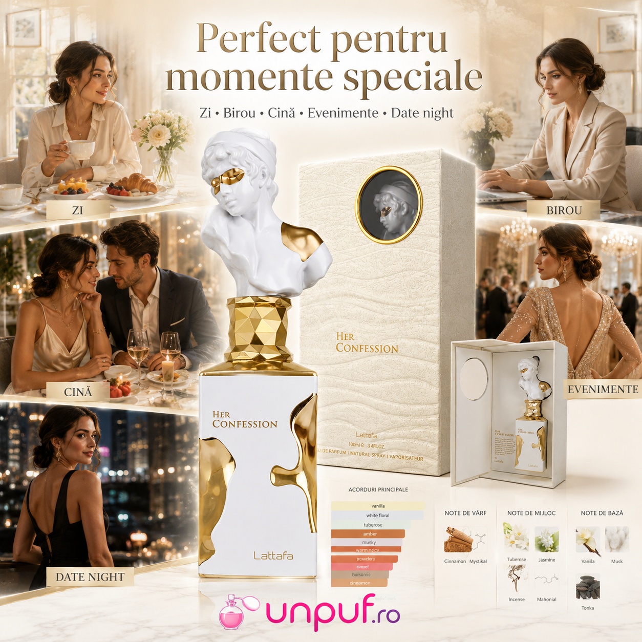 Her Confession Lattafa parfum perfect pentru zi birou cină evenimente și date night