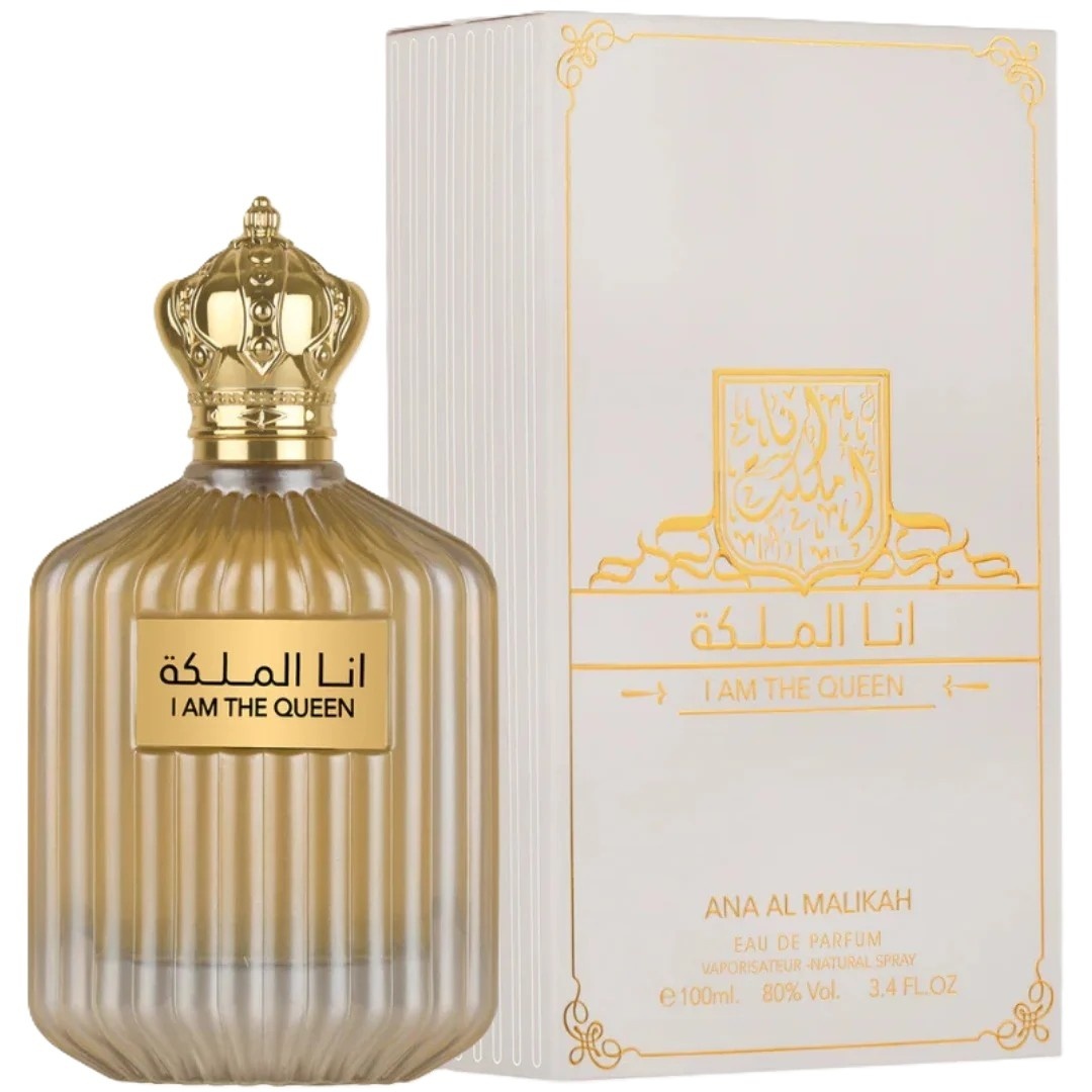 Produs real I Am The Queen Ard Al Zaafaran 100 ml cu sticlă și cutie
