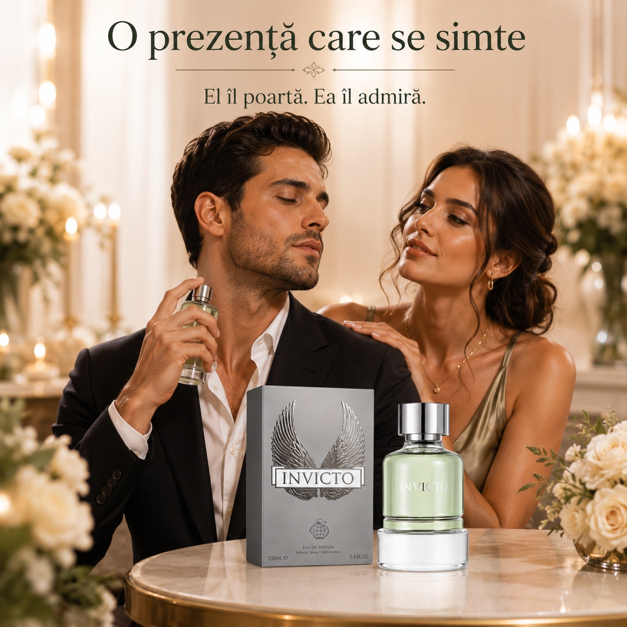Invicto Fragrance World parfum bărbătesc elegant pentru întâlniri și momente speciale