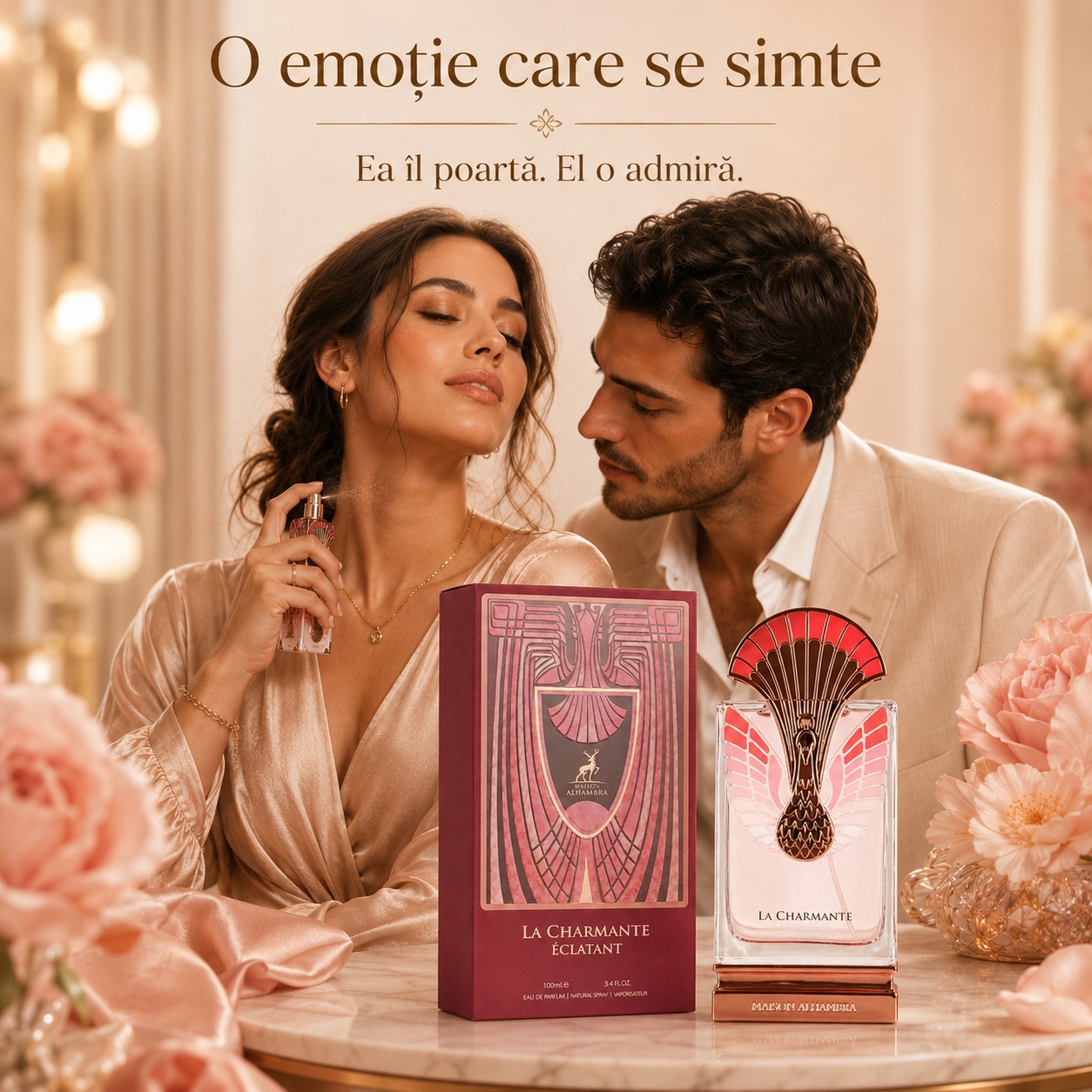 La Charmante &Eacute;clatant Maison Alhambra parfum romantic floral fructat purtat la ocazii speciale