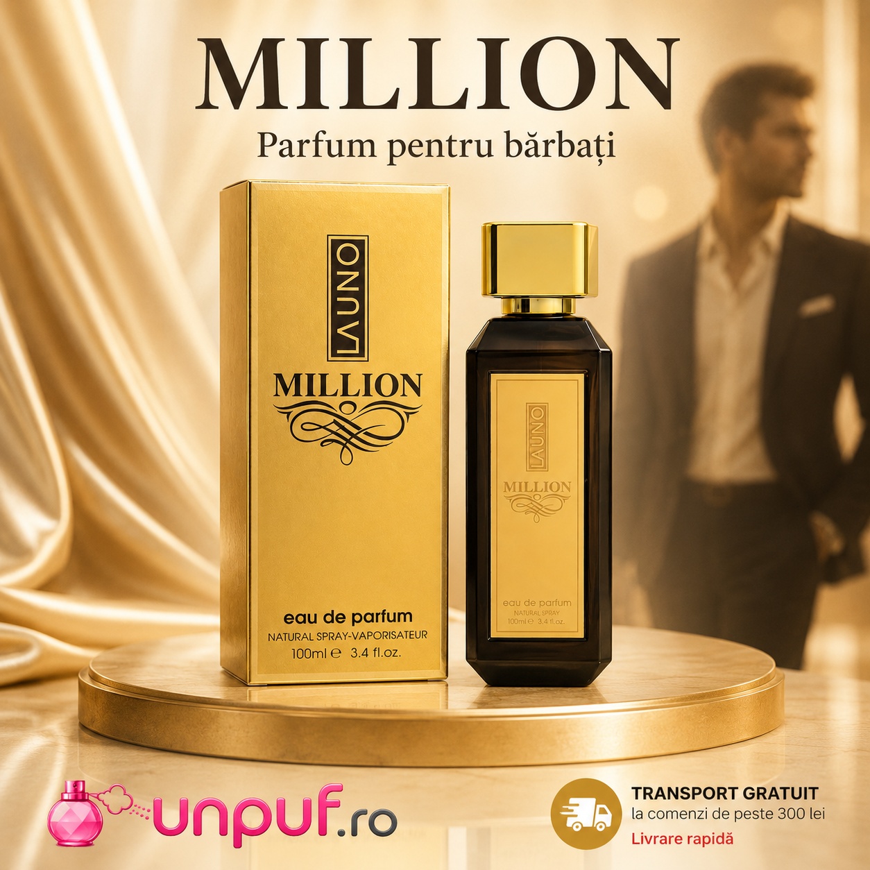 La Uno Million Le Parfum parfum arăbesc bărbătesc cu transport gratuit la comenzi eligibile