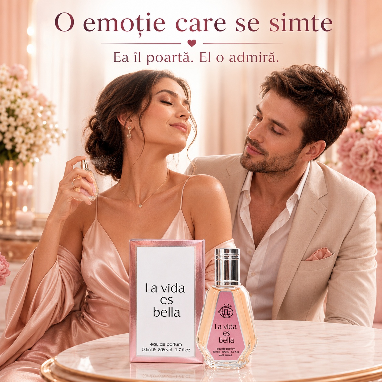 La Vida es Bella Fragrance World parfum feminin romantic pentru &icirc;nt&acirc;lniri și momente speciale