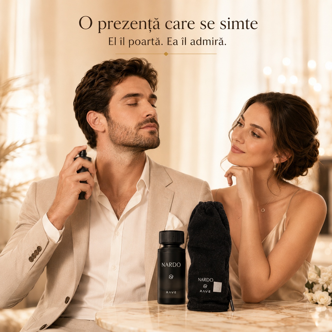 Lattafa Nardo Black parfum unisex elegant fresh și rafinat purtat la întâlniri și ocazii speciale