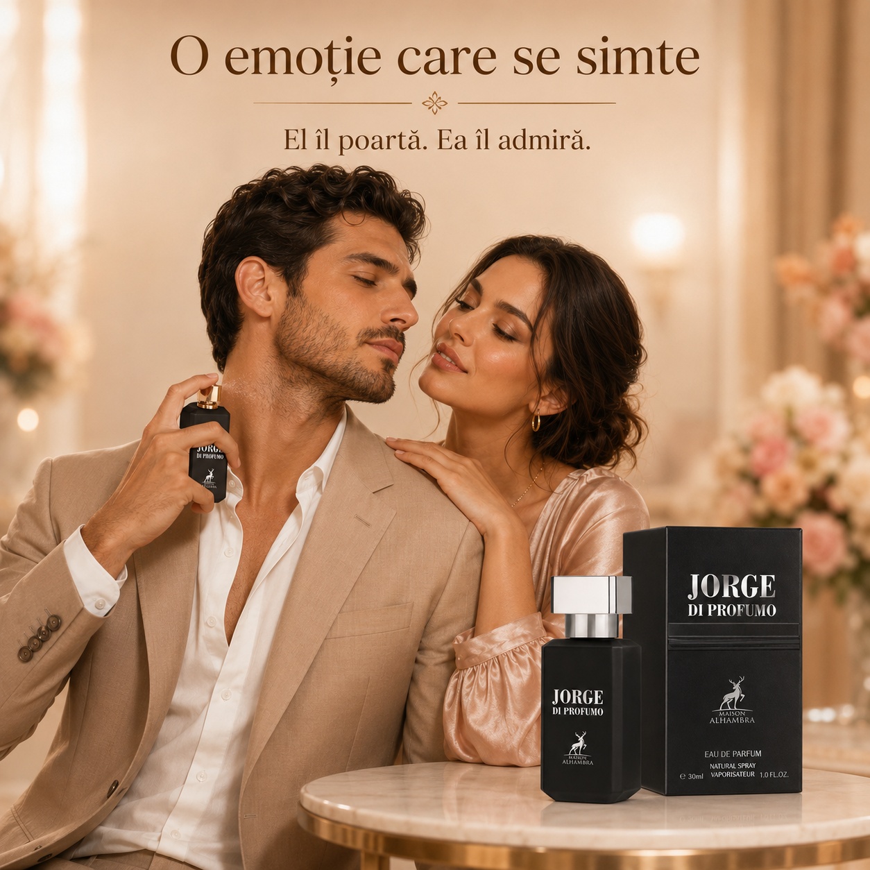 Jorge Di Profumo, parfum masculin elegant pentru momente romantice și ocazii speciale