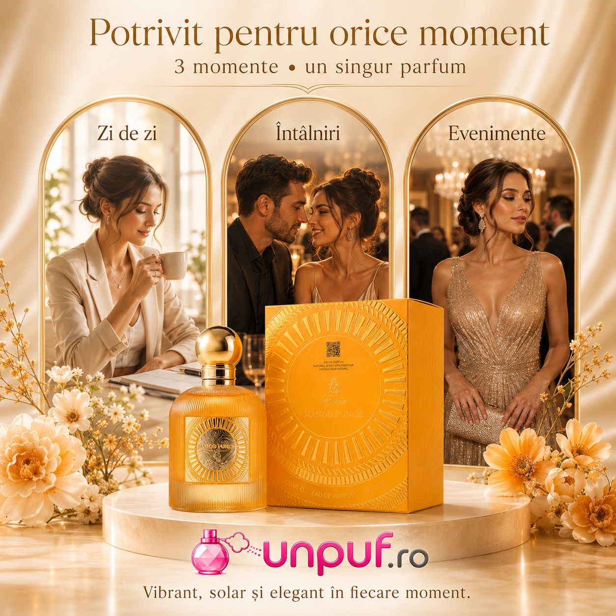 Mango Punch Emir potrivit pentru zi de zi &icirc;nt&acirc;lniri și evenimente speciale