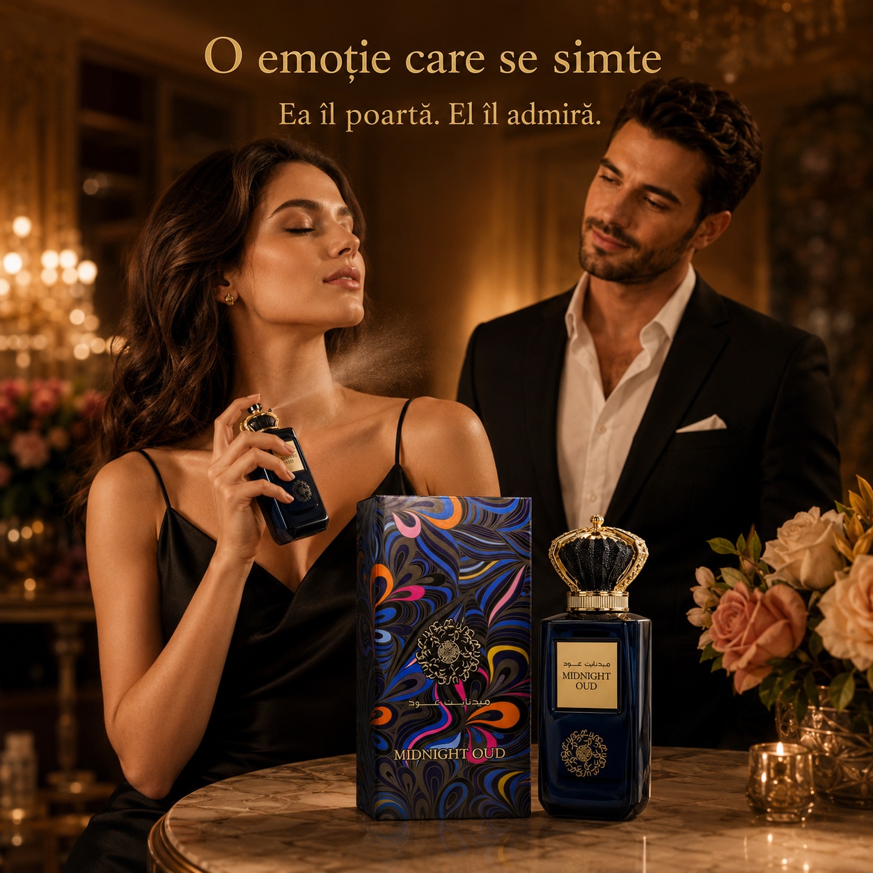 Midnight Oud Ard Al Zaafaran parfum bărbătesc elegant pentru momente speciale și &icirc;nt&acirc;lniri