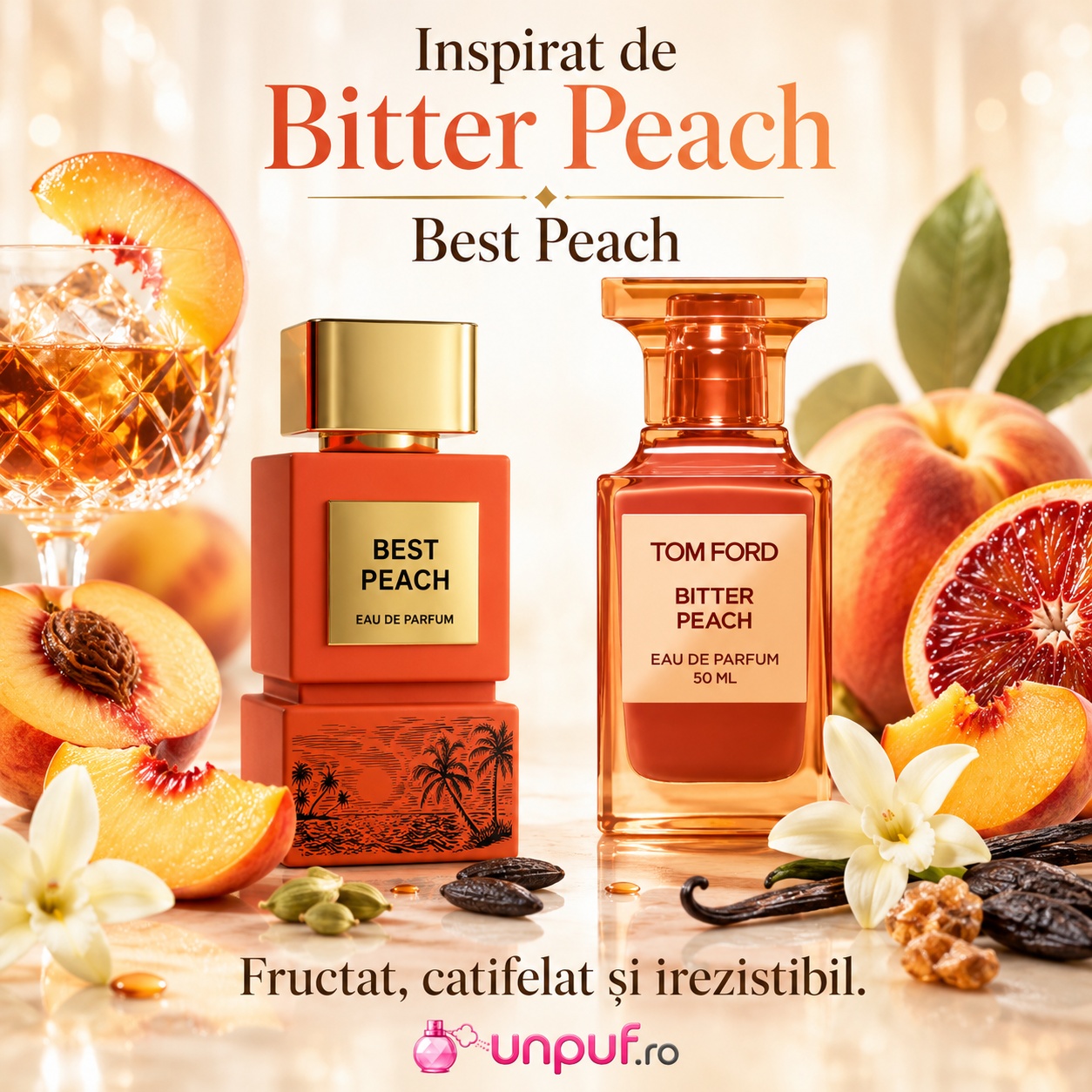 Milestone Summer Beach inspirat de Bitter Peach parfum fructat, catifelat și irezistibil