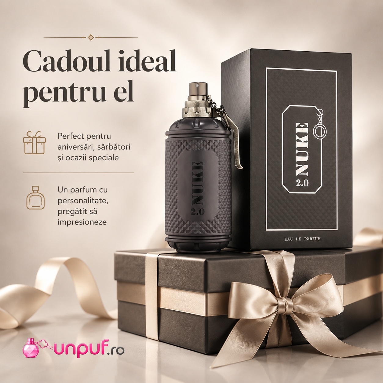 Nuke 2.0 Fragrance World cadou ideal pentru el aniversări sărbători și ocazii speciale