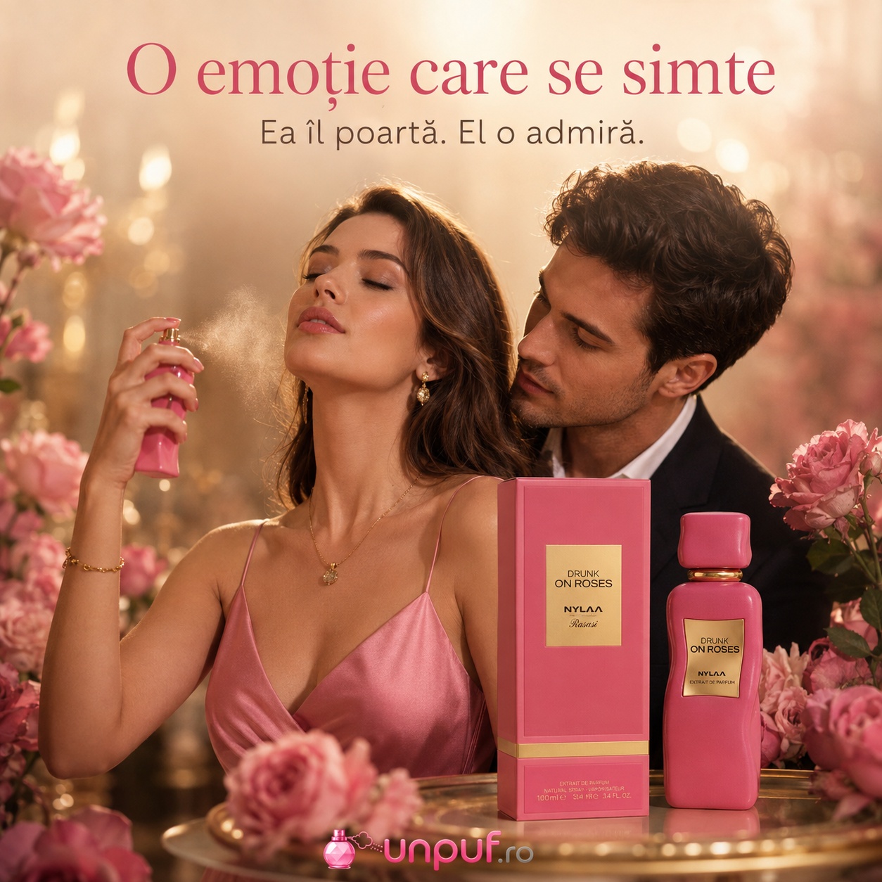 Nylaa Drunk On Roses o emoție care se simte, parfum floral memorabil