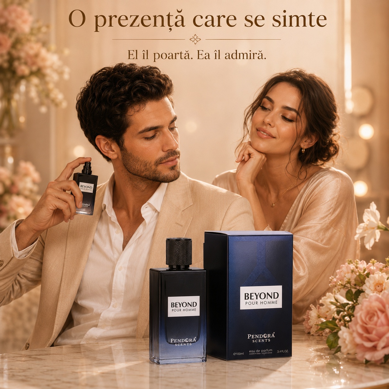Pendora Scents Beyond Pour Homme, parfum masculin potrivit pentru o prezență elegantă și admirată