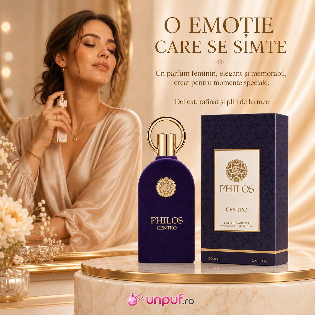 Philos Centro Maison Alhambra parfum elegant, feminin, memorabil, delicat și rafinat pentru momente speciale