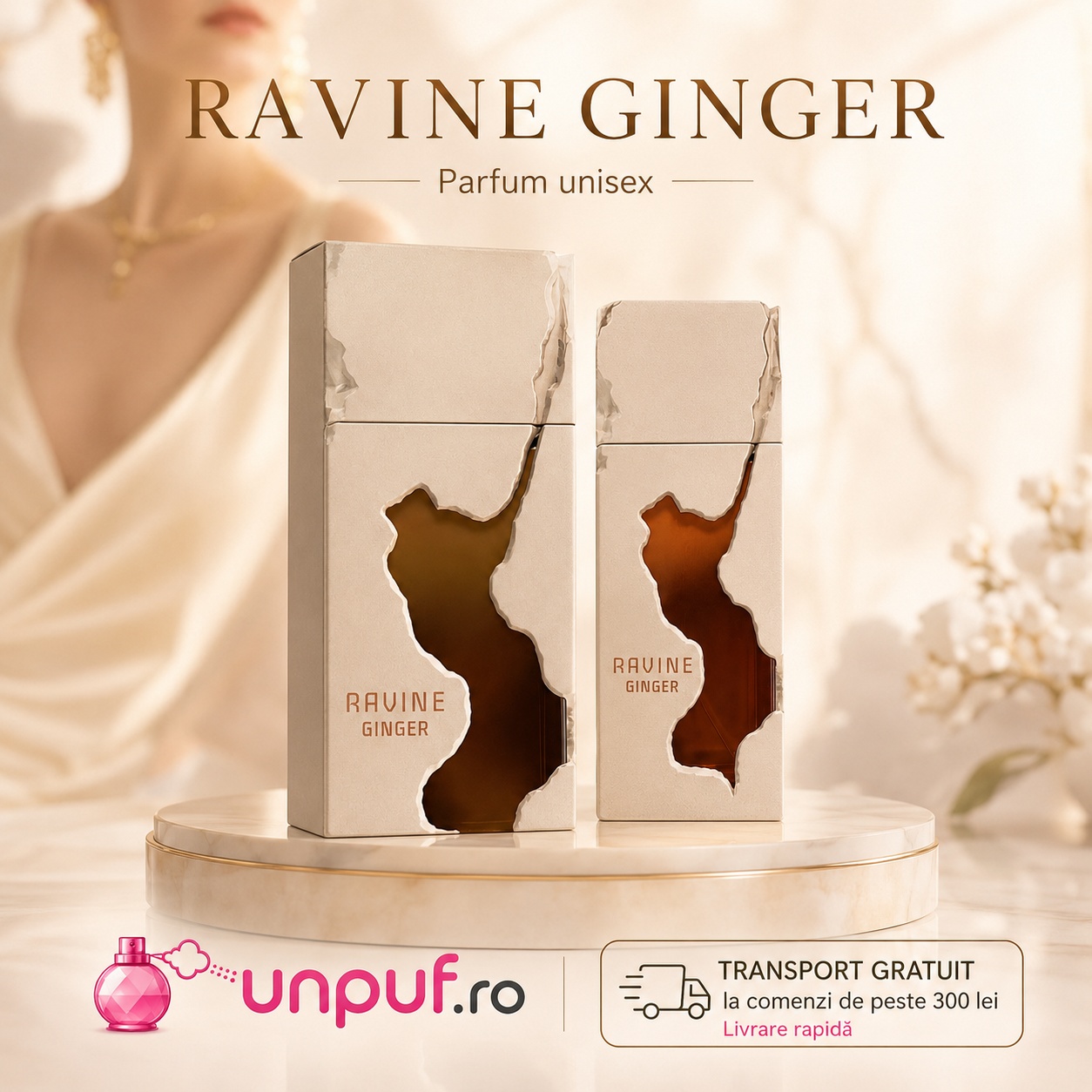 Ravine Ginger French Avenue parfum unisex cu transport gratuit la comenzi de peste 300 lei unpuf.ro