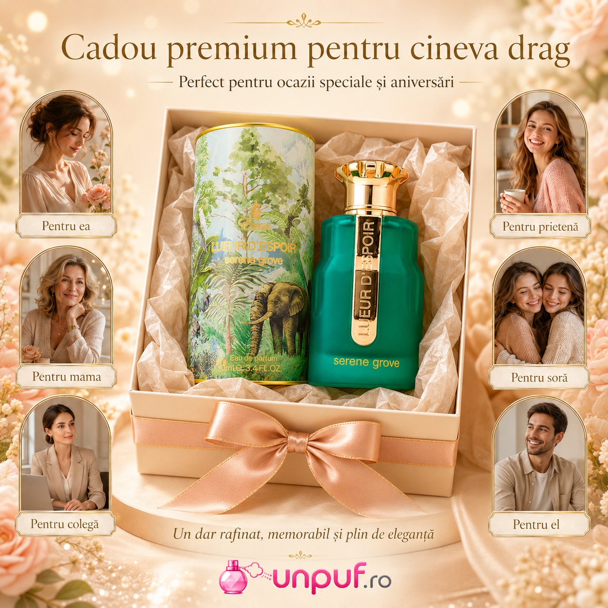 Serene Grove Lueur D&rsquo;Espoir cadou premium pentru femei și bărbați