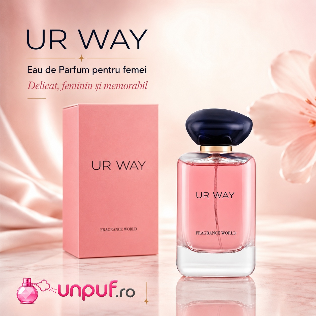 UR Way Fragrance World Eau de Parfum pentru femei delicat feminin și memorabil