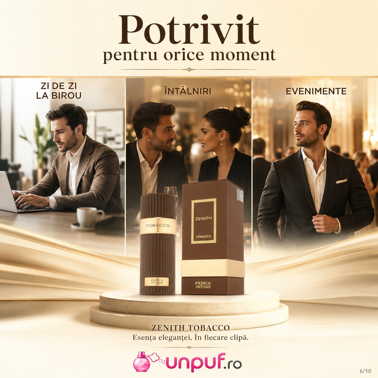 Zenith Tobacco potrivit pentru zi de zi la birou, întâlniri și evenimente elegante