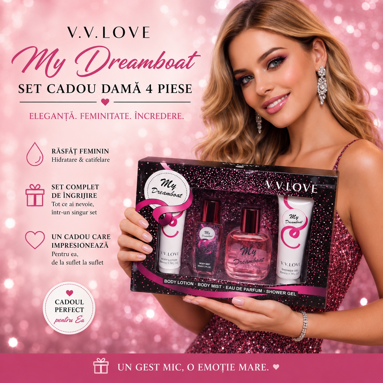 Set cadou V.V. Love My Dreamboat pentru femei