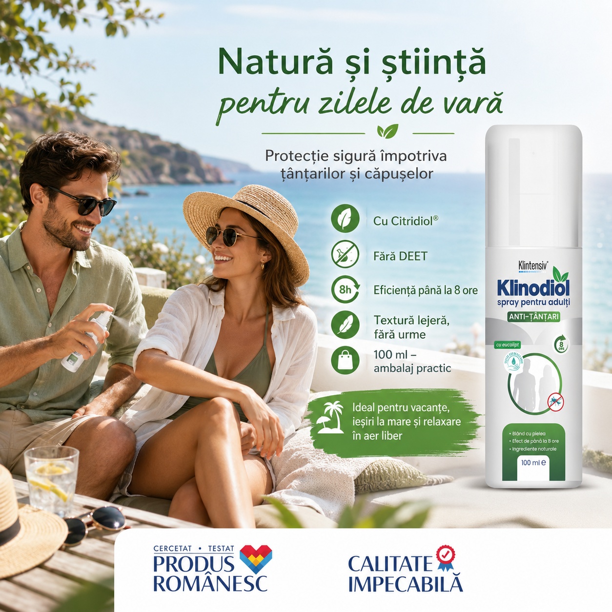 Klinodiol protecție naturală pentru zile de vară
