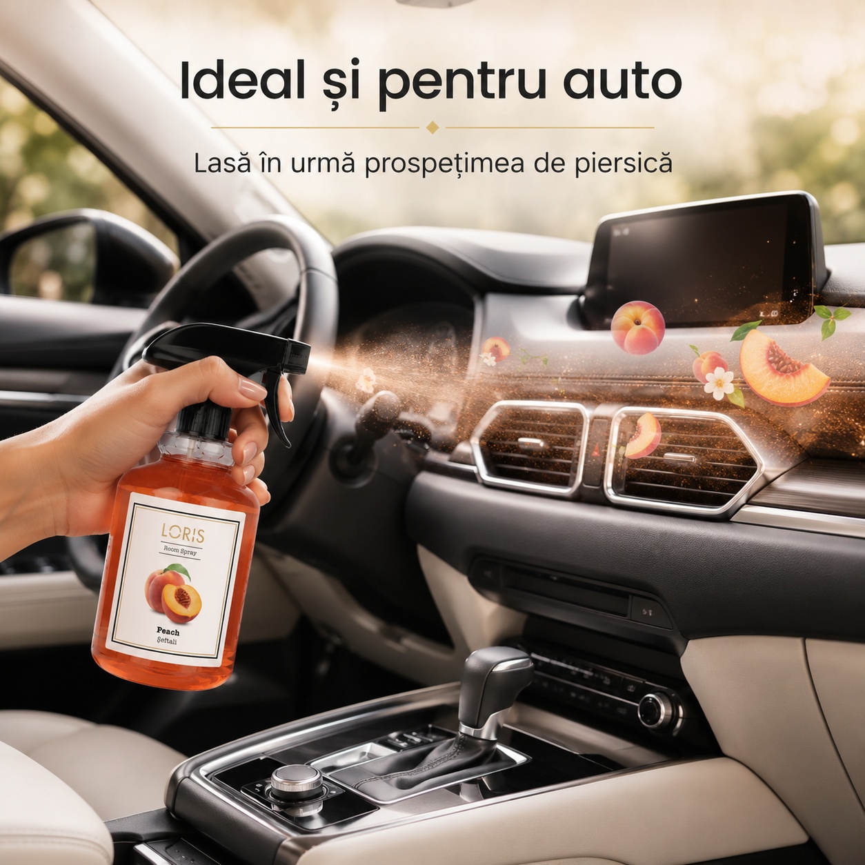 Loris Pafum Peach parfum ambiental fructat prospețime de lungă durată