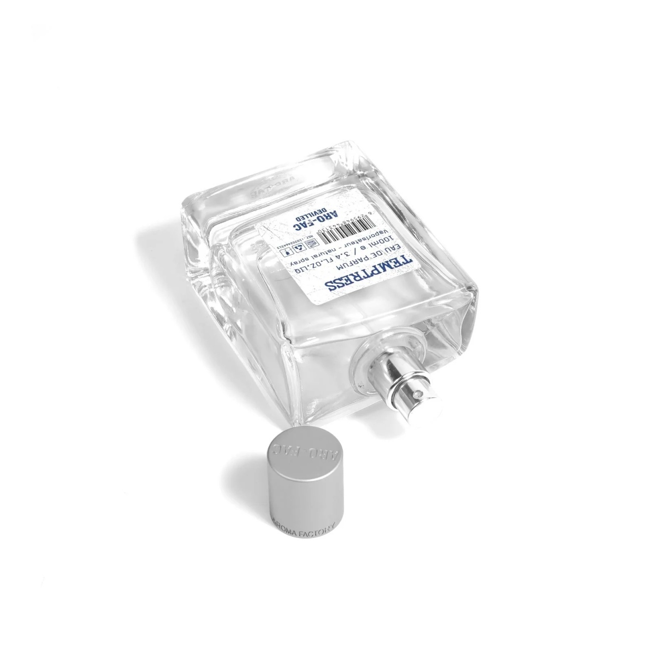 Temptress Aro-Fac Eau de Parfum unisex, flacon și ambalaj